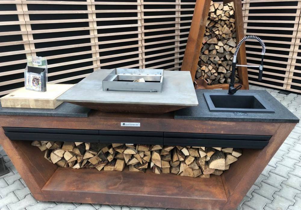 Grilltisch Outdoorgrill