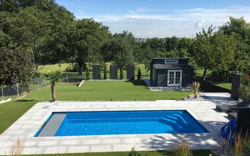 Teichbau, Pools und Wasserspiele