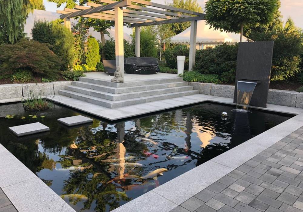 Koiteich Teichbau, Koiteich, Schaugarten, Ausstellung