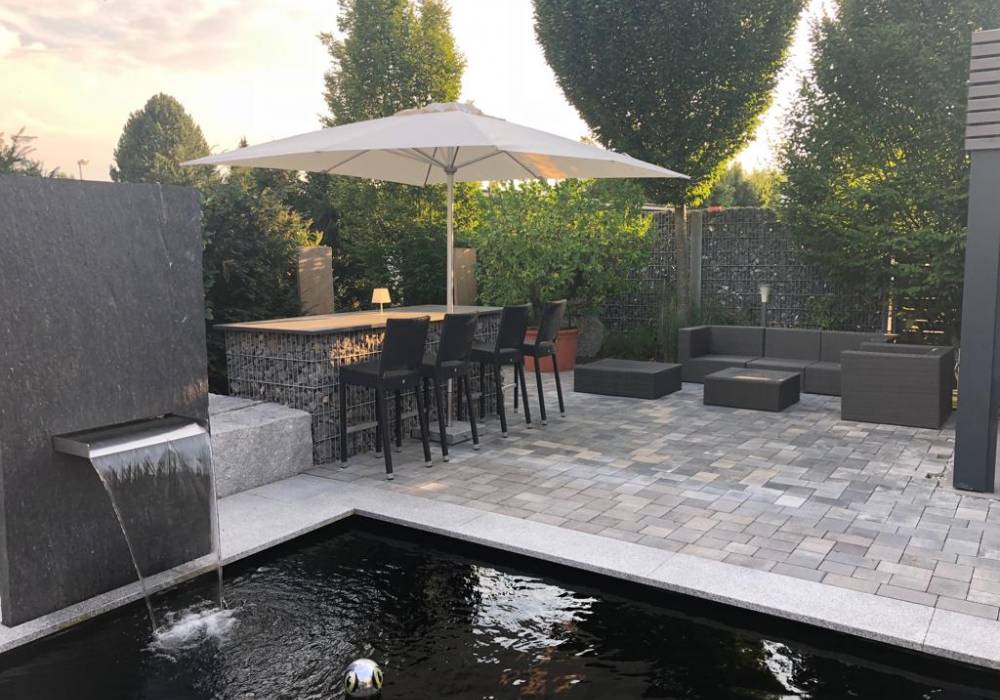 Teichanlage Koiteich, Schaugarten, Teichbau, Gartengestaltung