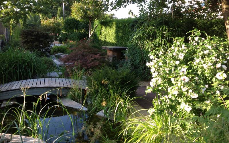 Gartenpflege und Pflanzarbeiten