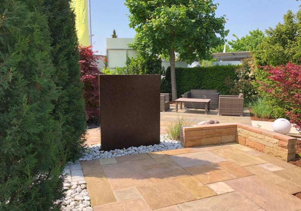 Plattenbelag Schaugarten, Terrassenplatten,